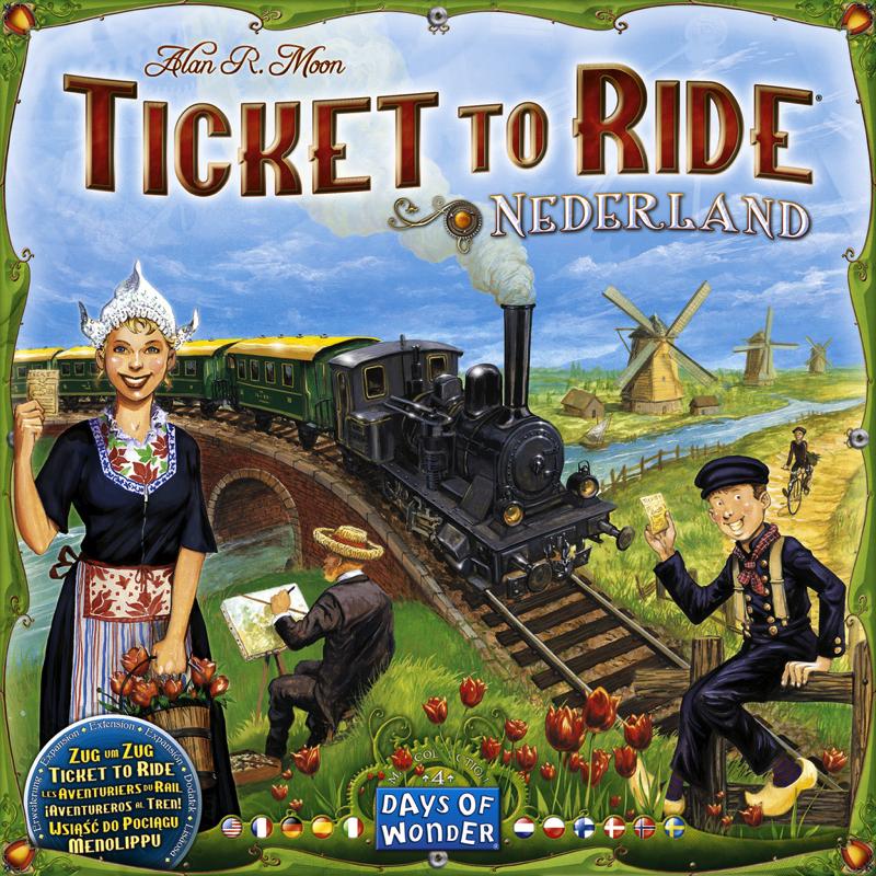 Ticket to Ride Map Collection: Volume 4 - Nederland - Thirsty Meeples