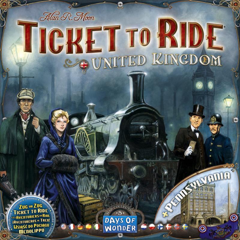 Ticket to Ride Map Collection: Volume 5 - United Kingdom - Thirsty Meeples