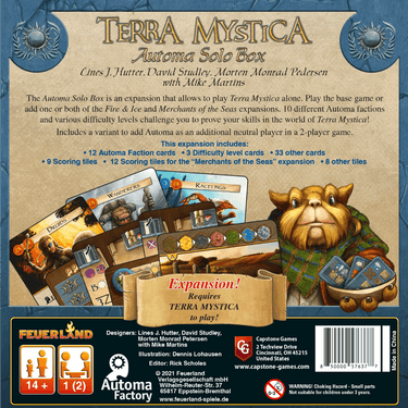 Terra Mystica: Automa Solo Box