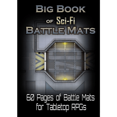 The Big Book of Sci-Fi Battle Mats (A4 12x9")