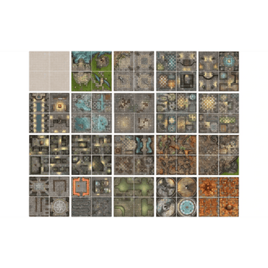 The Dungeon Books of Battle Mats - Thirsty Meeples
