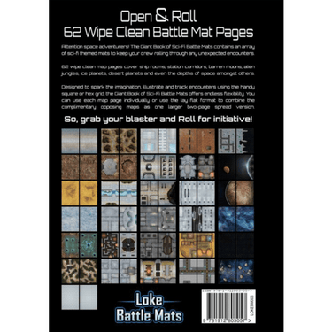 The Giant Book of Sci-Fi Battle Mats