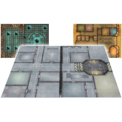 The Giant Book of Sci-Fi Battle Mats