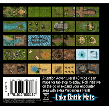 The Little Book of Battle Mats - Wilderness Edition
