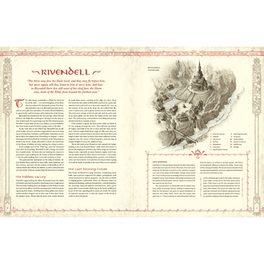 The One Ring RPG: Loremaster Screen and Rivendell Compendium - Thirsty Meeples