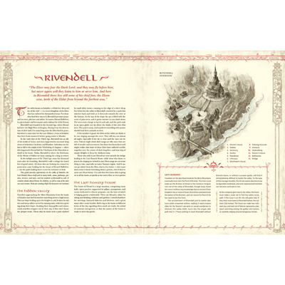 The One Ring RPG: Loremaster Screen and Rivendell Compendium