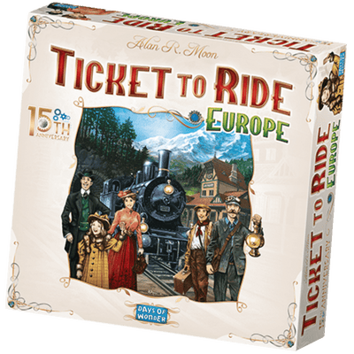 Ticket to Ride: Europe 15th Anniversary Collector's Edition (DAMAGED)
