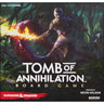 WizKids Dungeons & Dragons Tomb of Annihilation adventure board game with detailed game components and colorful art.