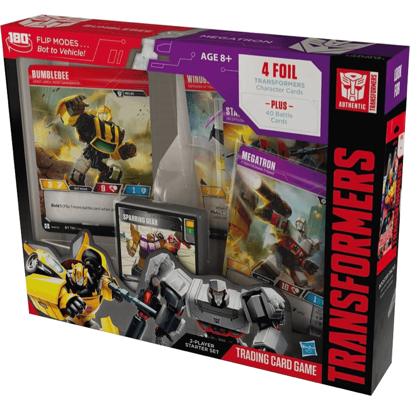 Transformers TCG: Bumblebee vs. Megatron Two-Player Starter Box