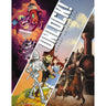Family board game Unlock! Secret Adventures by Space Cowboys featuring colorful game cards and adventure-themed components.
