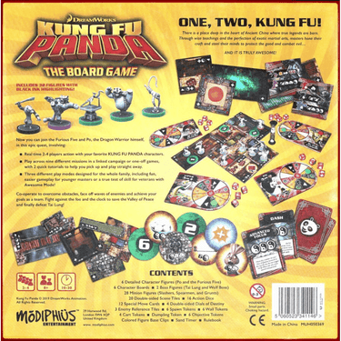 Kung Fu Panda: The Board Game - Thirsty Meeples