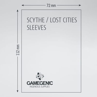 Prime Board Game Sleeves: Scythe / Lost Cities