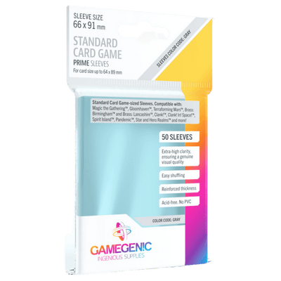 Prime Board Game Sleeves: Standard Card Game
