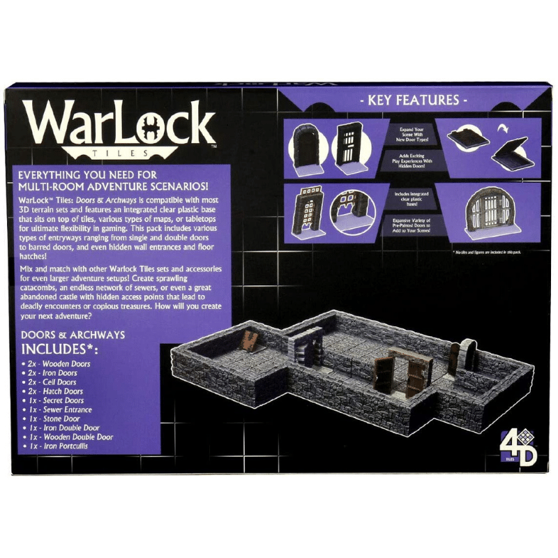 WarLock Tiles: Doors & Archways
