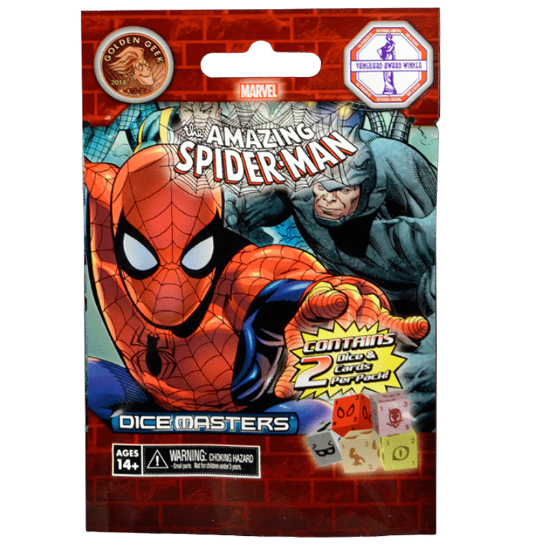 Marvel Dice Masters: The Amazing Spider-Man - Booster Pack (5 Packs)