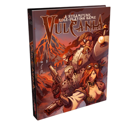 Vulcania RPG: Core Rulebook (DAMAGED)