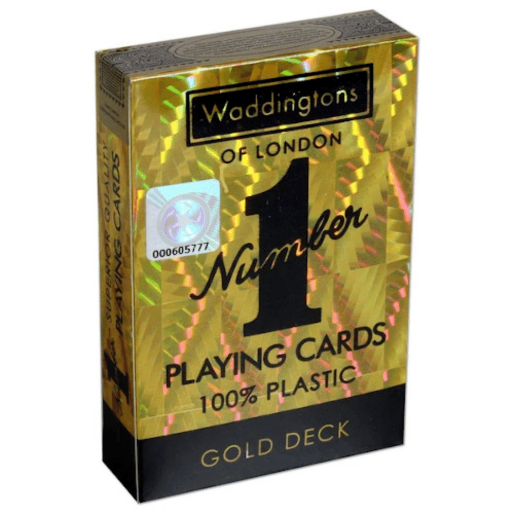 Waddingtons Number 1 Playing Cards: Gold