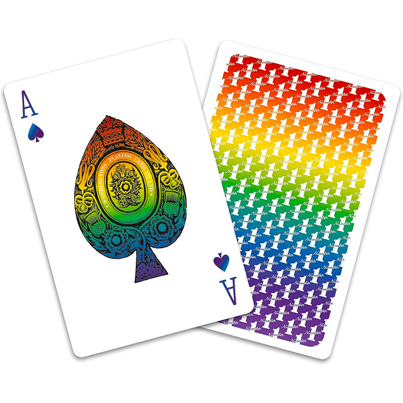 Waddingtons Number 1 Playing Cards: Rainbow