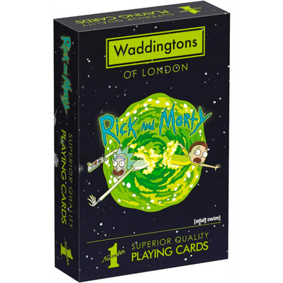 Waddingtons Number 1 Playing Cards: Rick and Morty