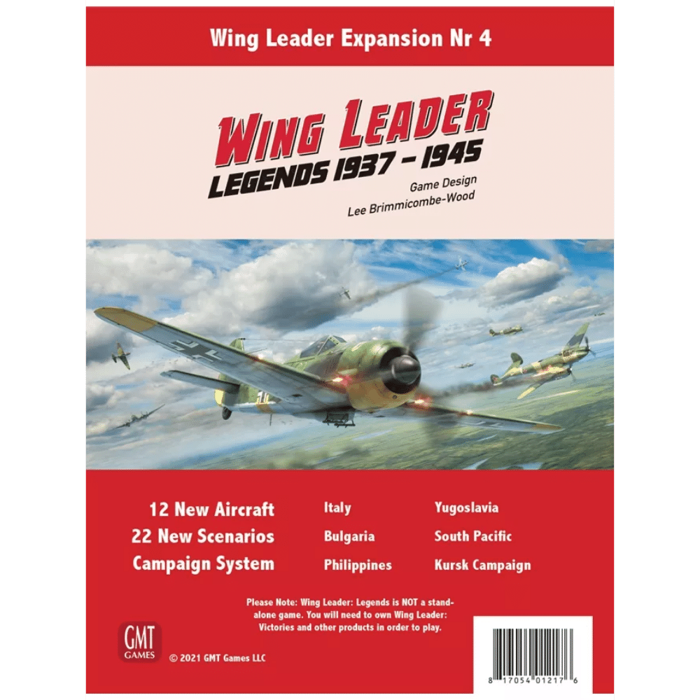 Wing Leader: Legends 1937-1945