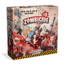 Zombicide 2nd Edition strategy game by CMON Limited featuring zombie miniatures and game components on the box art.