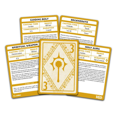 Dungeons & Dragons RPG: Spellbook Cards - Cleric