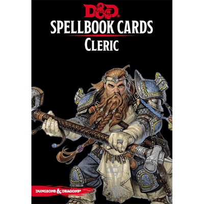 Dungeons & Dragons (5th Edition): Spellbook Cards - Cleric
