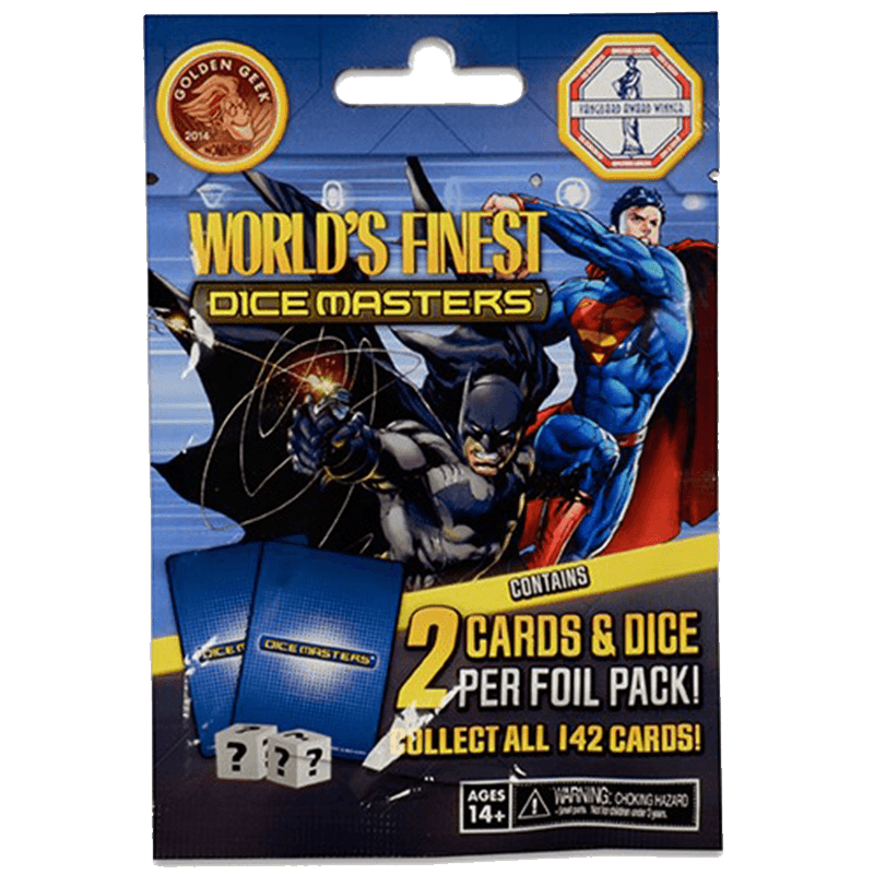 DC Comics Dice Masters: World’s Finest - Foil Pack (5 Packs)