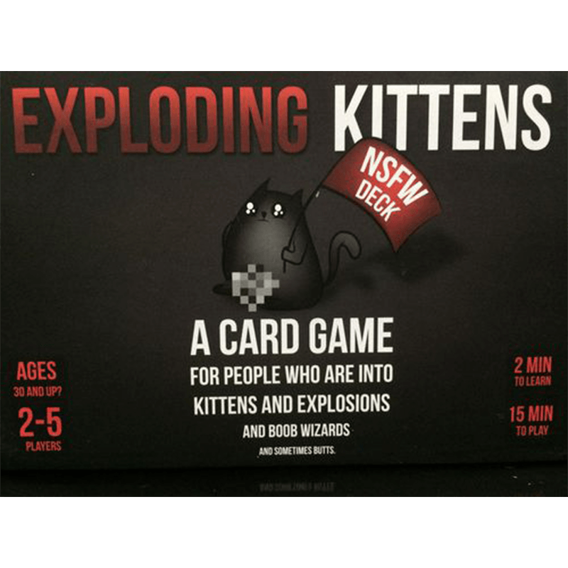 Exploding Kittens: NSFW Deck - Thirsty Meeples
