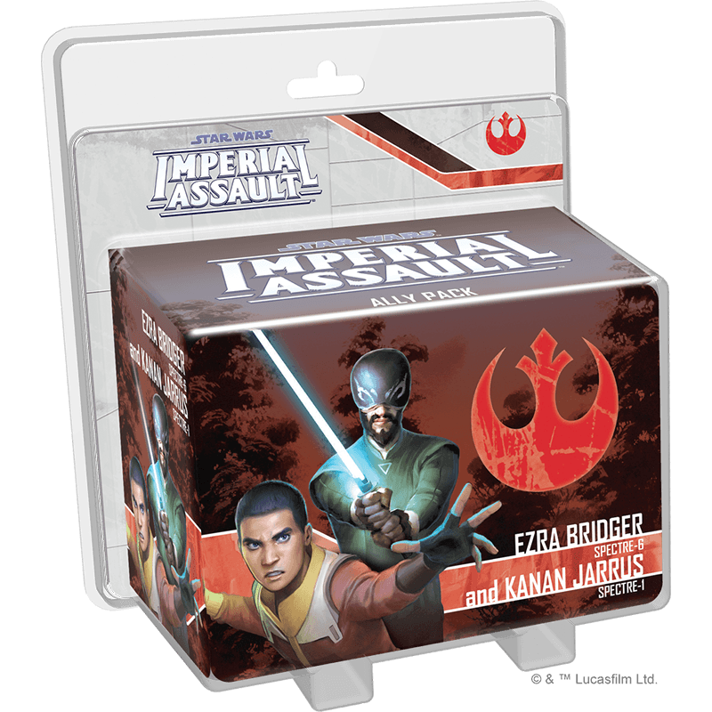 Star Wars: Imperial Assault – Ezra Bridger and Kanan Jarrus Ally Pack