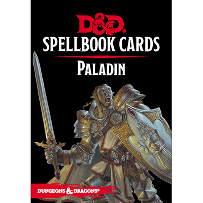 Dungeons & Dragons RPG: Spellbook Cards - Paladin