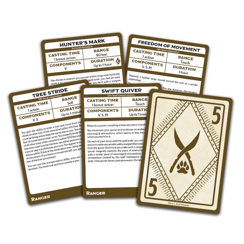 Dungeons & Dragons (5th Edition): Spellbook Cards - Ranger